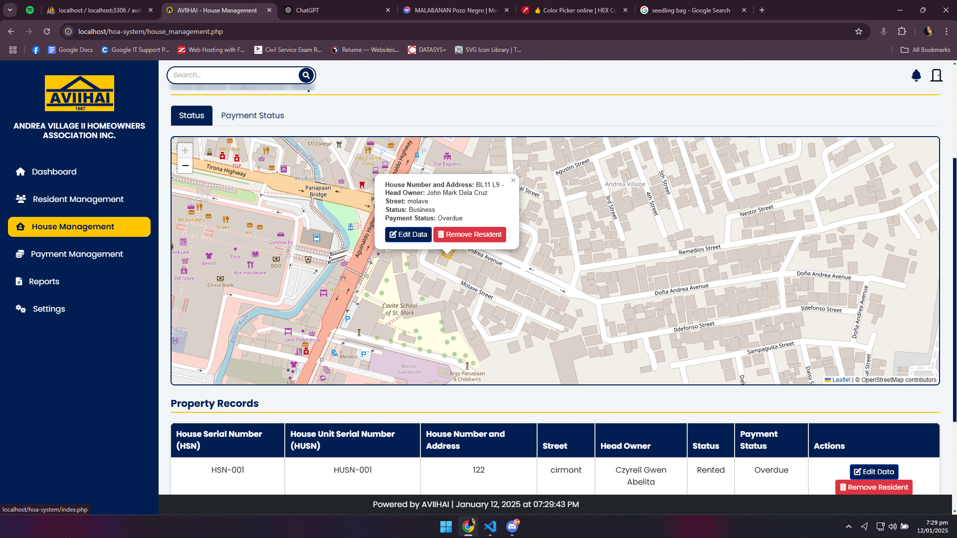Andrea Village II HOA Management System - image 3