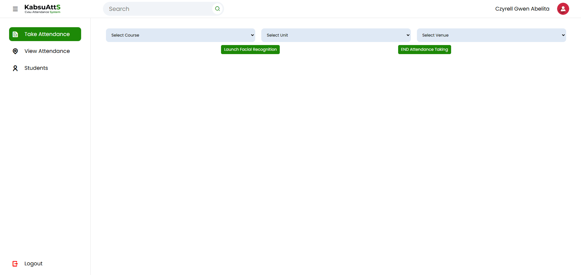 KabsuAtts – Face Recognition Attendance System - image 2